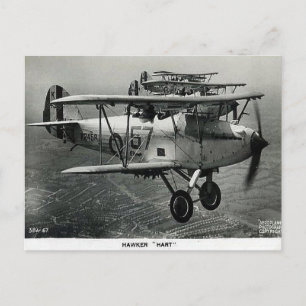 Old Postcard - Hawker Harts
