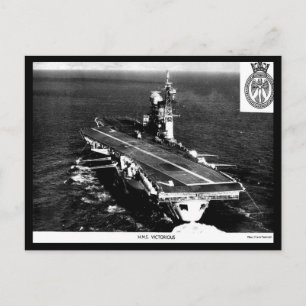Old Postcard - HMS Victorious