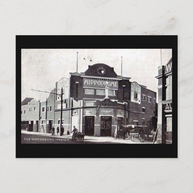 Old Postcard - Ipswich Hippodrome (Front)