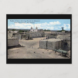 Old Postcard - Isleta, New Mexico, USA