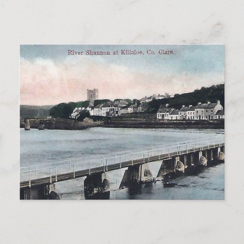 Old Postcard _ Killaloe Co Clare Ireland