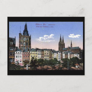 Old Postcard - Koln/Cologne - Altermarkt