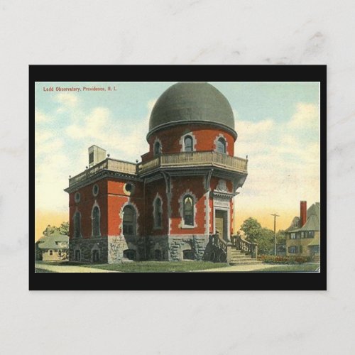 Old Postcard _ Ladd Observatory Providence RI
