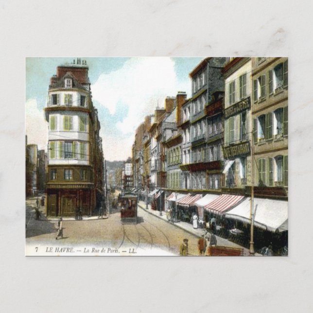 Old Postcard - Le Havre, Seine Maritime, France (Front)