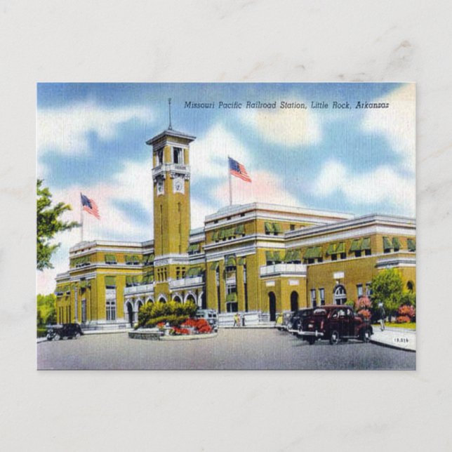 Old Postcard - Little Rock, Arkansas, USA (Front)