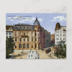 Old Postcard - Lviv, Ukraine