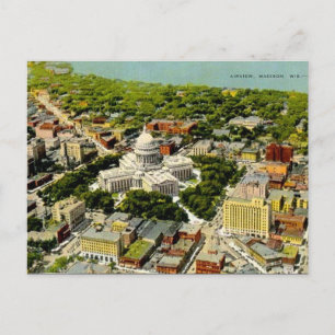 Old Postcard - Madison, Wisconsin, USA