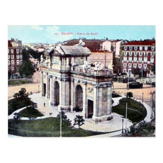 Old Postcard - Madrid, Spain