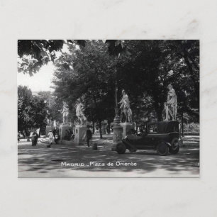 Old Postcard - Madrid, Spain