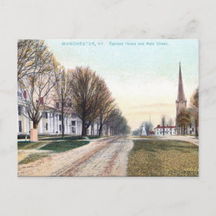 Old Postcard - Manchester, Vermont, USA