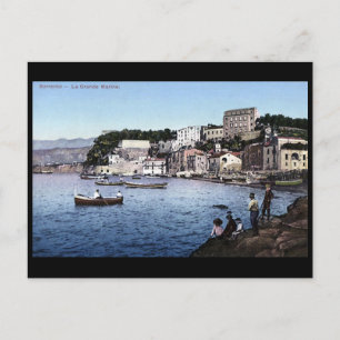 Old Postcard - Marina Grande, Sorrento, Italy