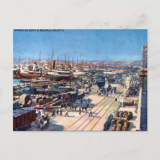 Old Postcard - Marseille (Front)