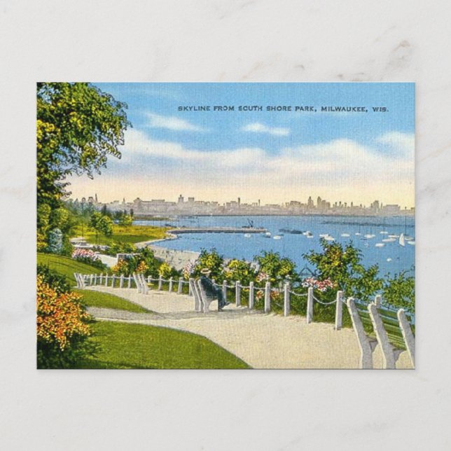 Old Postcard - Milwaukee, Wisconsin, USA (Front)