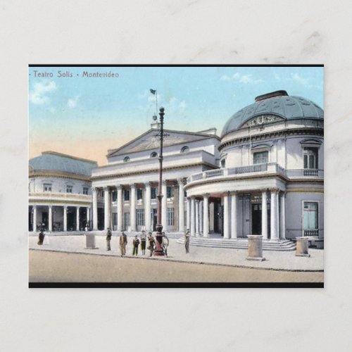 Old Postcard _ Montevideo Uruguay
