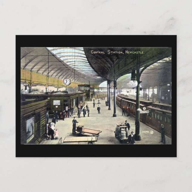 Old Postcard - Newcastle-on-Tyne (Front)