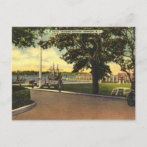 Old Postcard _ Newport Rhode Island USA