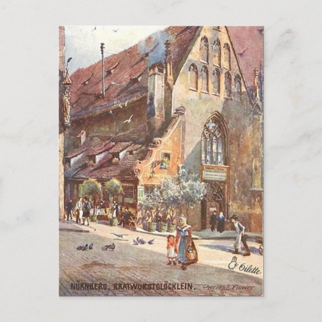 Old Postcard - Nuremberg, Germany (Front)