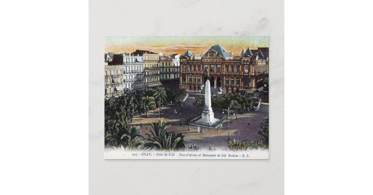 Old Postcard - Oran, Algeria | Zazzle