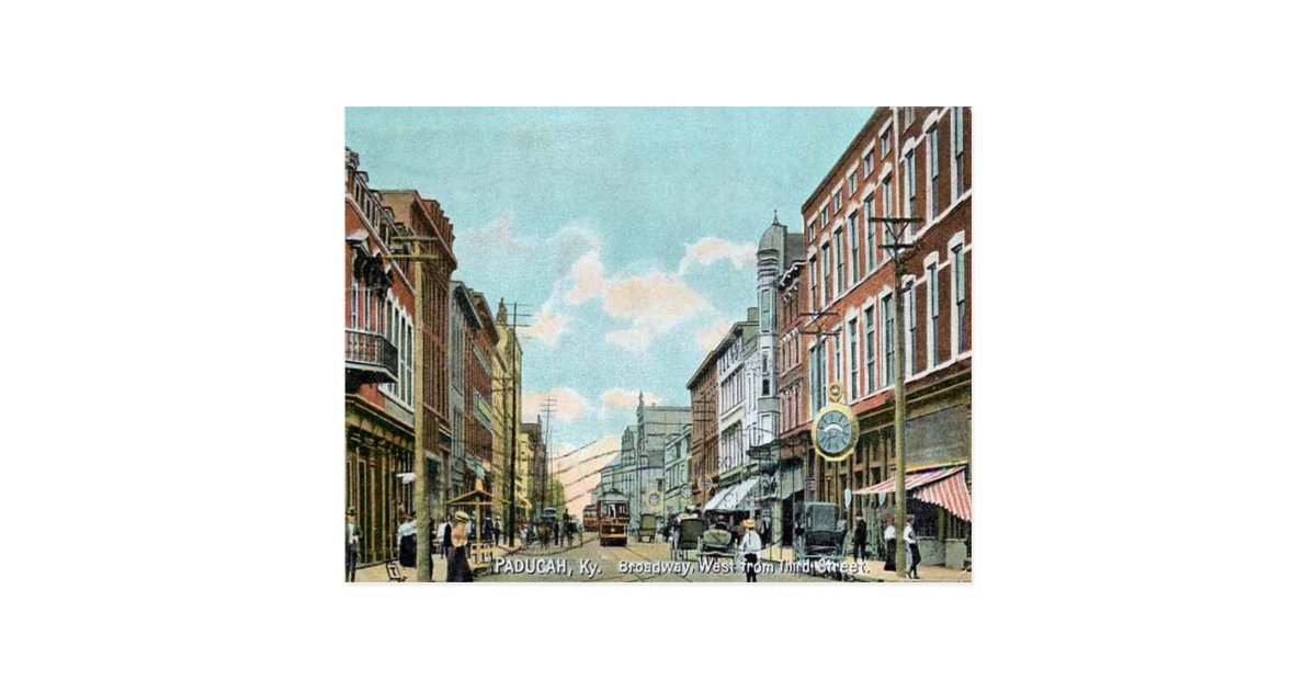 Old Postcard Paducah, Kentucky, USA