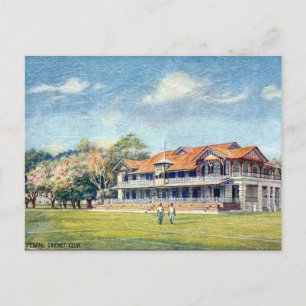 Old Postcard - Penang Cricket Club