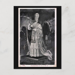 Old Postcard - Pope Pius X