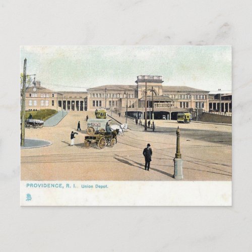 Old Postcard _ Providence Rhode Island USA