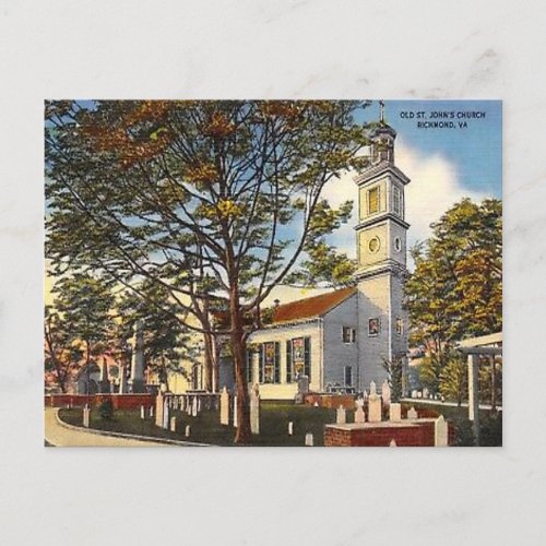 Old Postcard _ Richmond Virginia USA