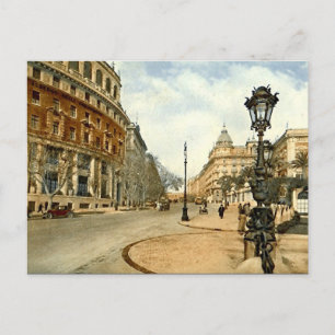 Old Postcard, Rome, Via Vittorio Veneto Postcard