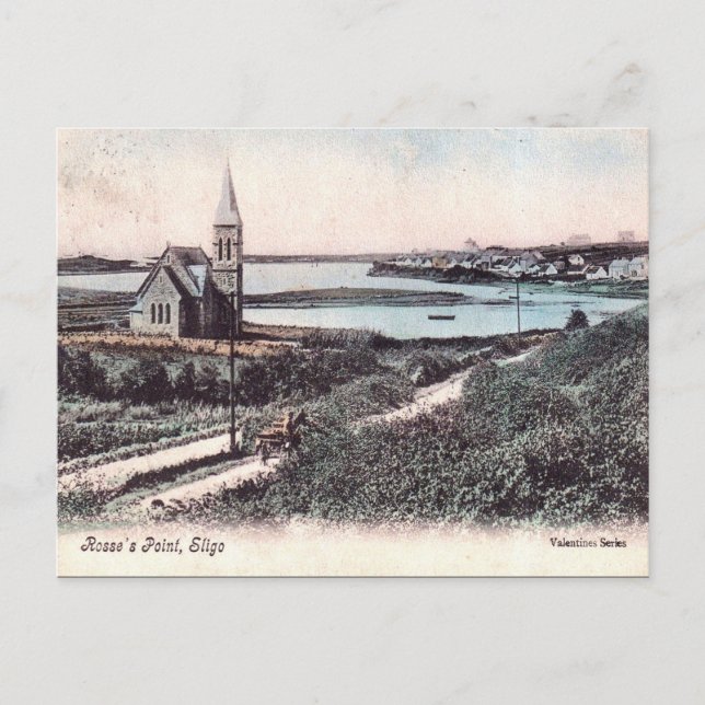 Old Postcard - Ross's Point, Co Sligo, Ireland (Front)