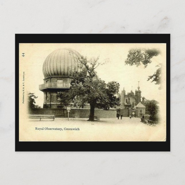 Old Postcard - Royal Observatory, Greenwich (Front)