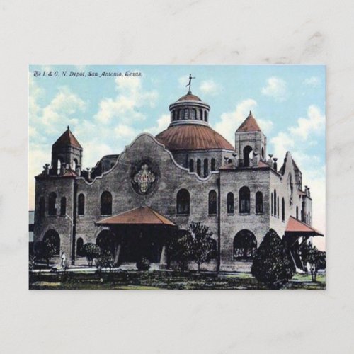 Old Postcard _ San Antonio Texas