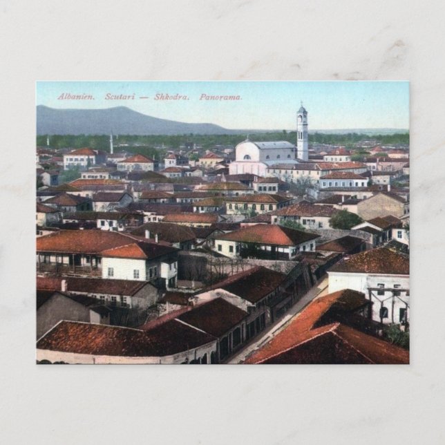 Old Postcard - Scutari/Shkodra, Albania (Front)