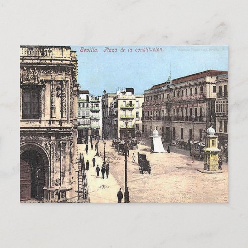 Old Postcard _ Seville Spain