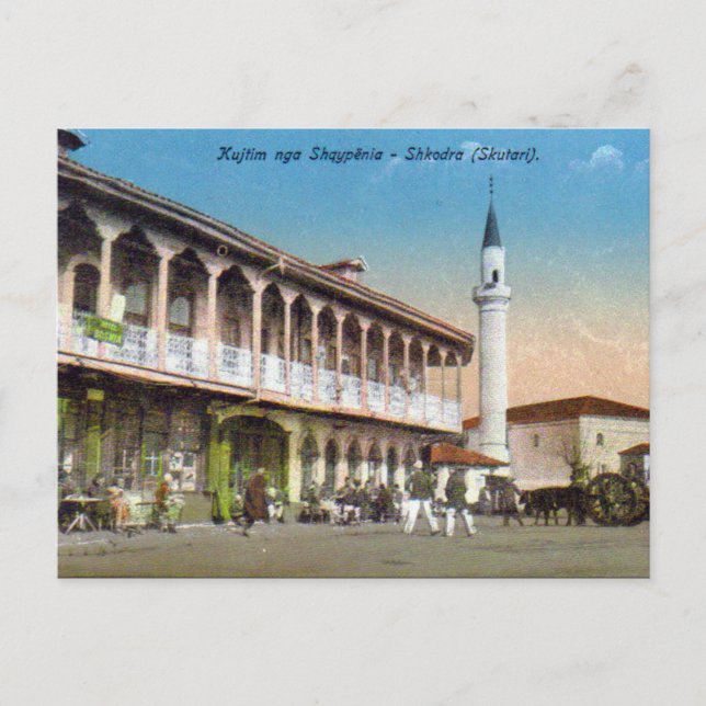 Old Postcard - Shkodra/Scutari, Albania (Front)