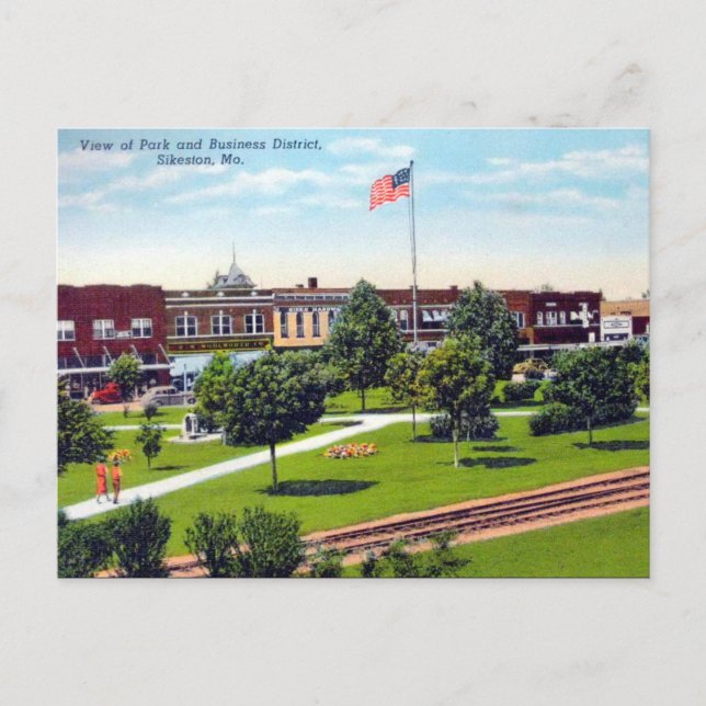 Old Postcard - Sikeston, Missouri, USA (Front)