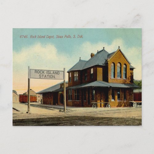 Old Postcard _ Sioux Falls South Dakota