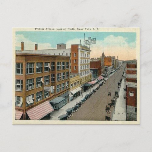 Old Postcard _ Sioux Falls South Dakota