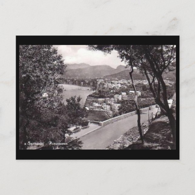 Old Postcard - Sorrento, Italy (Front)