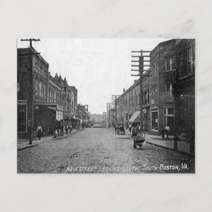Old Postcard - South Boston, Virginia, USA
