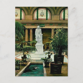 Old Postcard - Statue of Thomas Jefferson