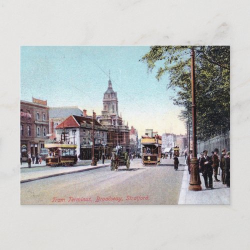 Old Postcard _ Stratford London