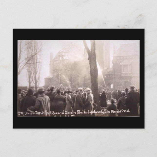 Old Postcard - Stratford-upon-Avon, Shakespeare Me (Front)