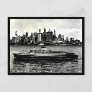 Old Postcard - The "Andrea Doria".