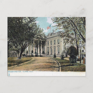 Old Postcard - The White House, Washington, DC