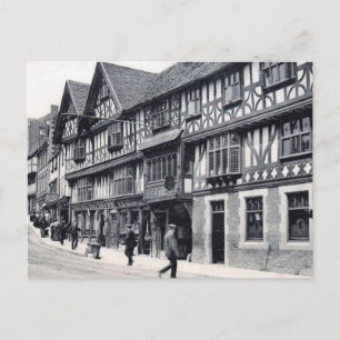Old Postcard - Unicorn Hotel, Shrewsbury