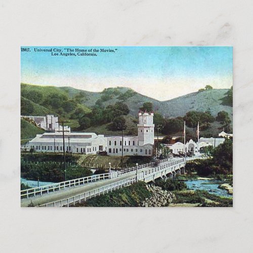 Old Postcard _ Universal City Los Angeles