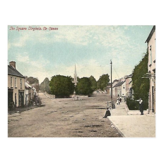 Old Postcard Virginia, Co Cavan, Ireland