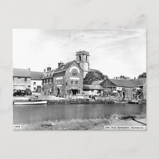 Old Postcard - Wareham, Dorset (Front)