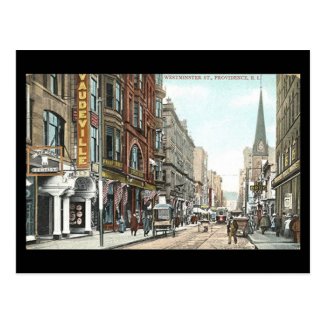 Old Postcard - Westminster St, Providence RI
