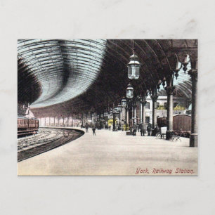 Old Postcard - York Railway Station